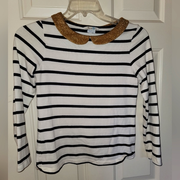 Boden Tops - Boden glitter collar top